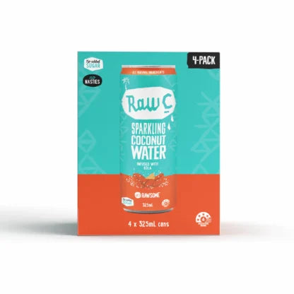 Raw C Sparkling Coconut Water Infused With Kola 325ml