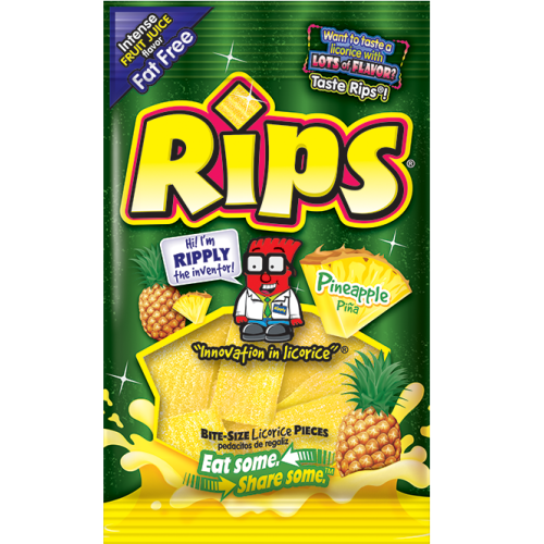 Rips Pineapple Peg Bag 113g