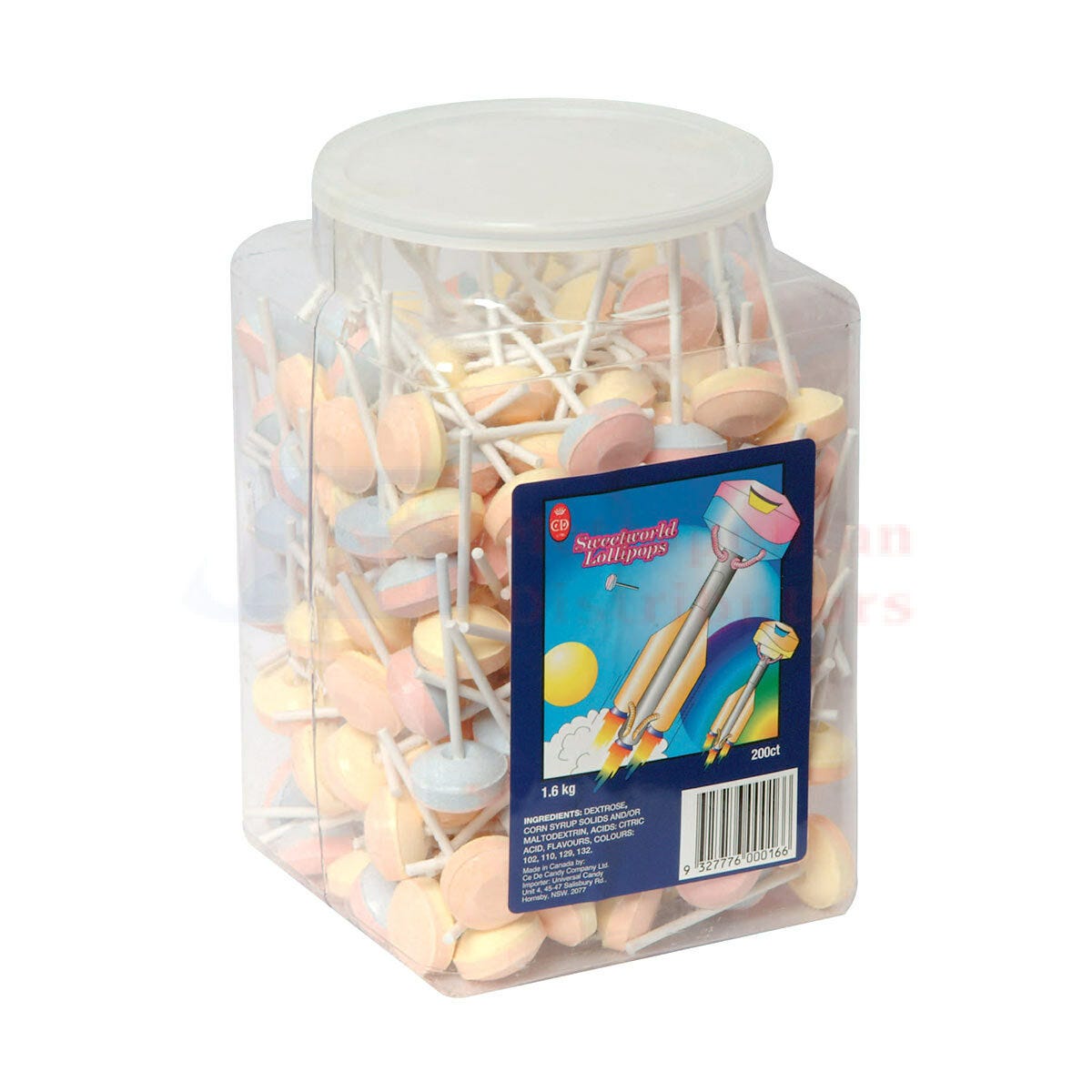 Sweetworld Dextrose Pops (200 Piece)