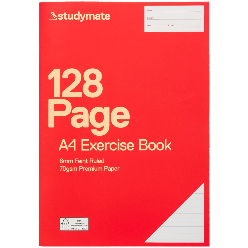 Exercise Book 128 Page