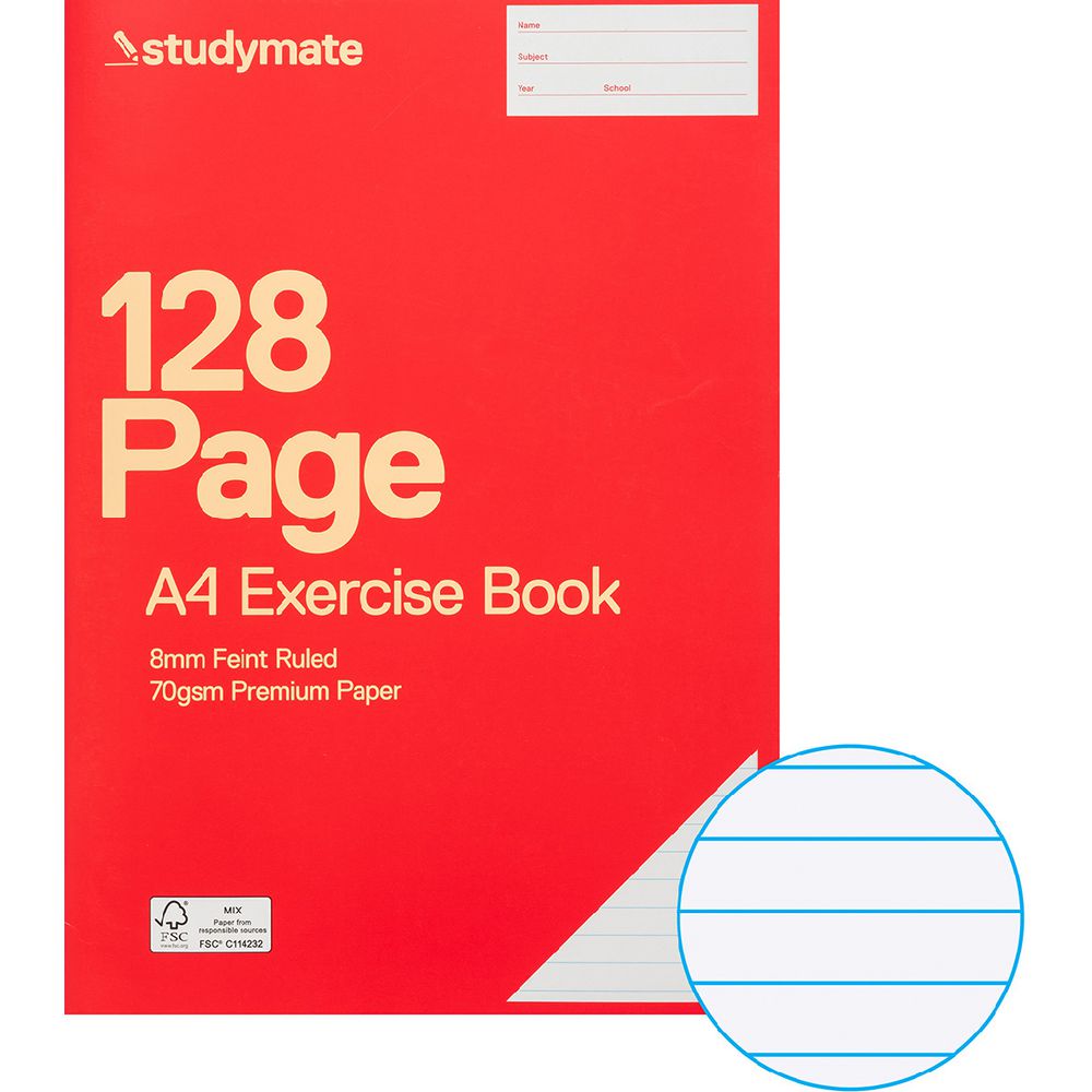 Exercise Book 128 Page