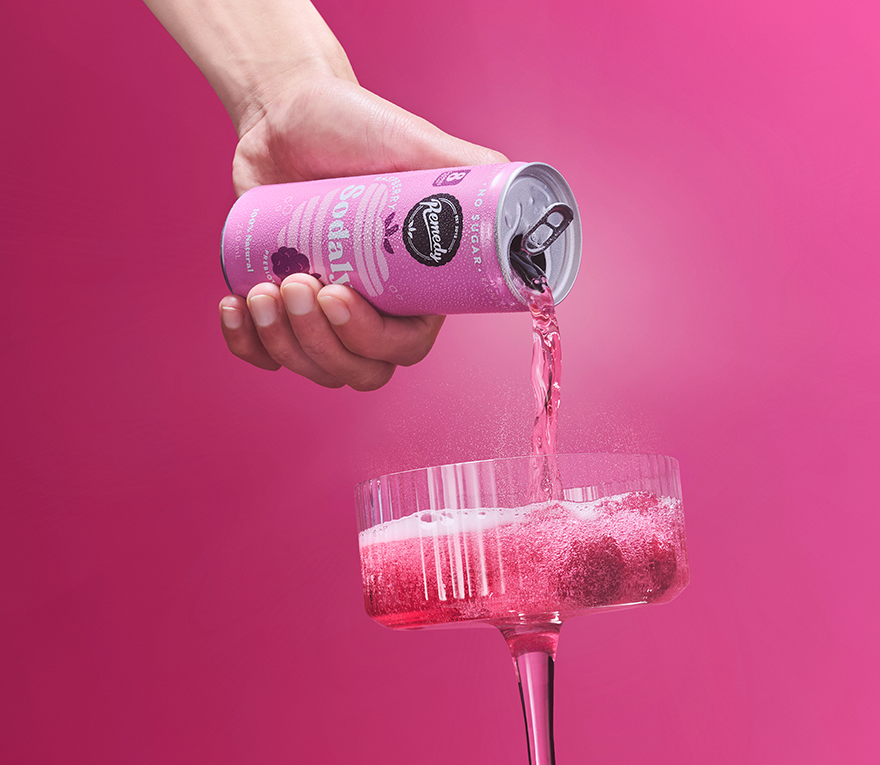 Remedy Sodaly Raspberry 330ml