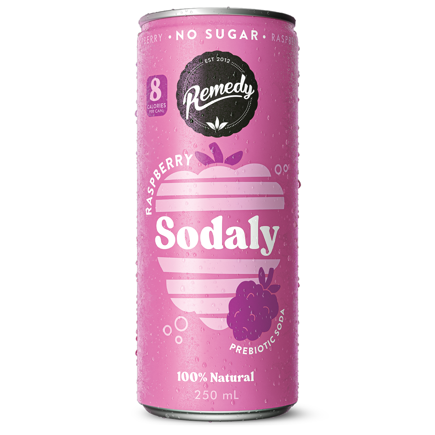 Remedy Sodaly Raspberry 330ml