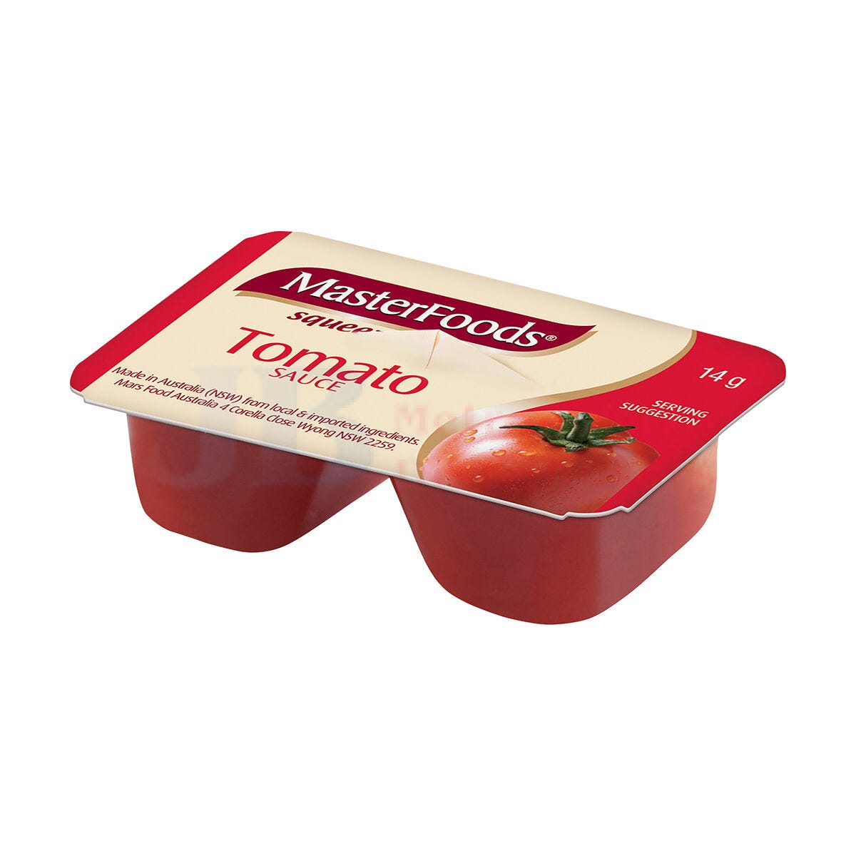 Masterfoods Squeeze Sauce Tomato 14g (300 Pack)