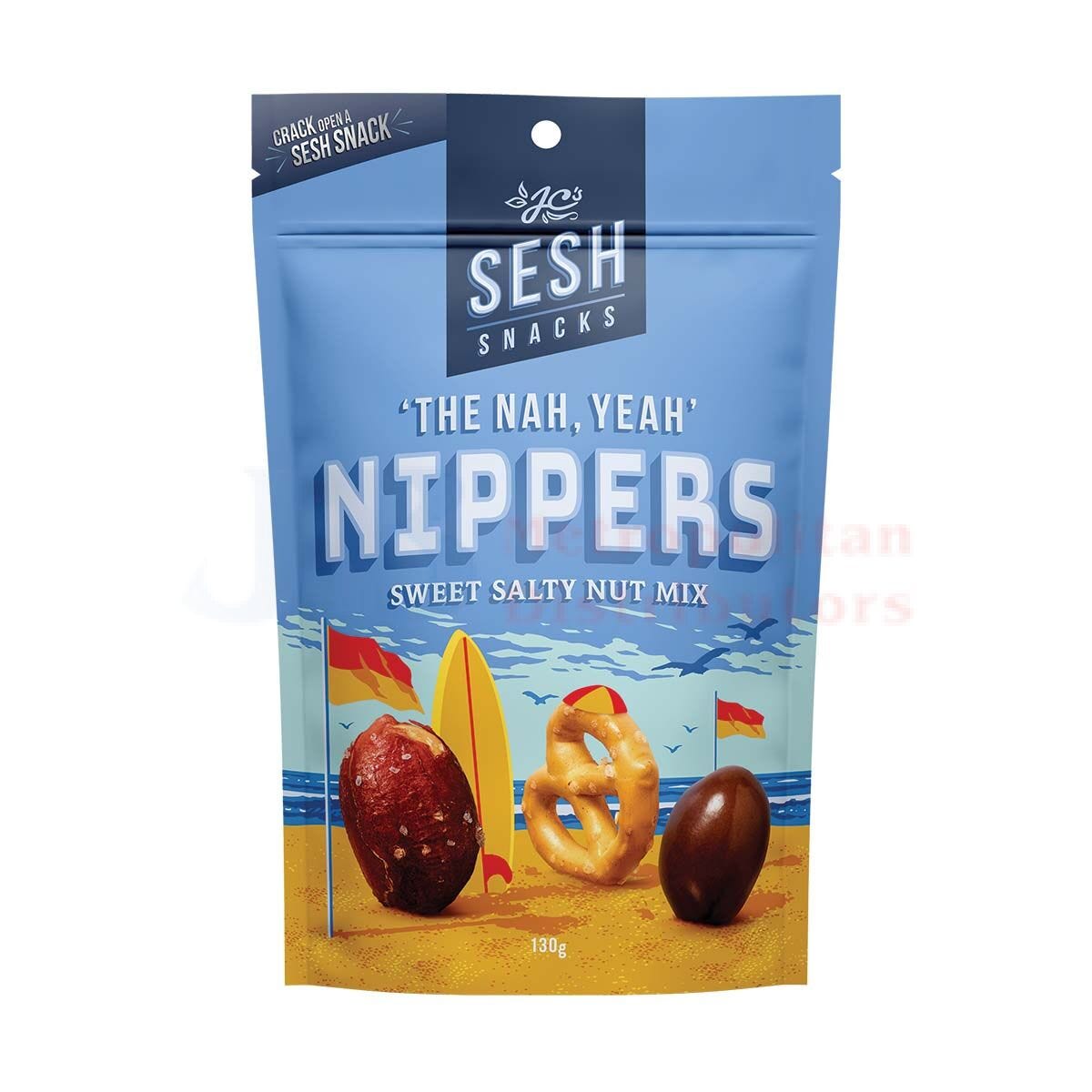 Sesh Snack Nippers Sweet Salty Nut Mix 130g