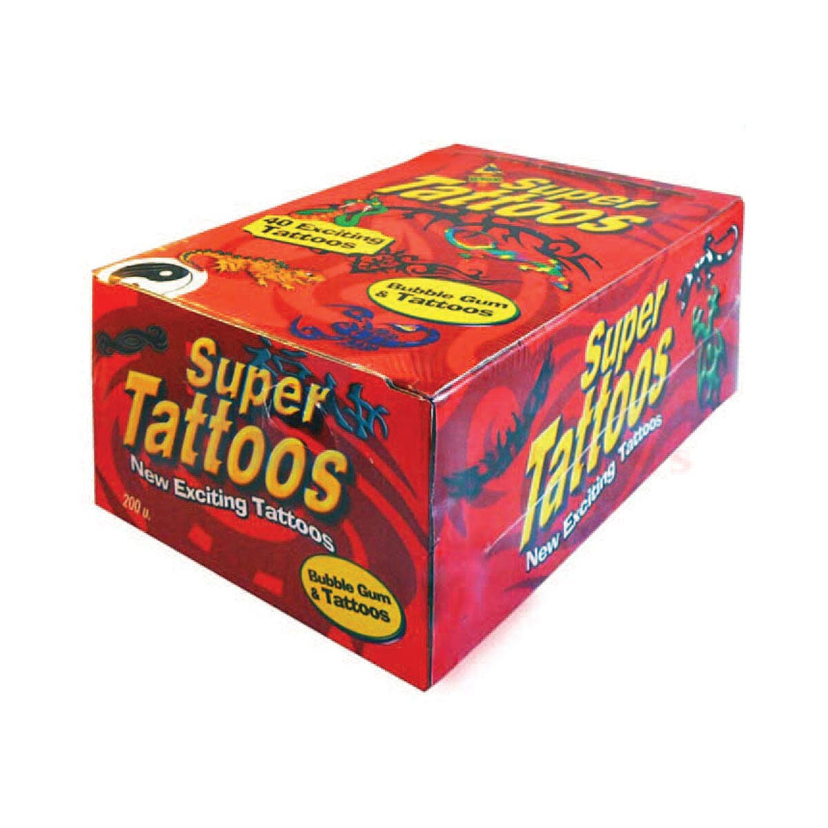 Super Tattoo Gum (200 Piece)