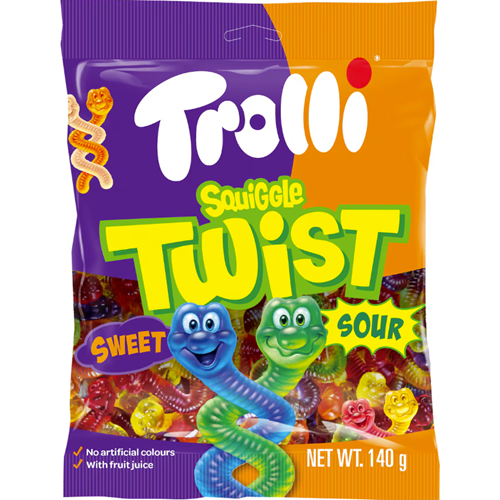 Trolli Squiggle Twist 140g