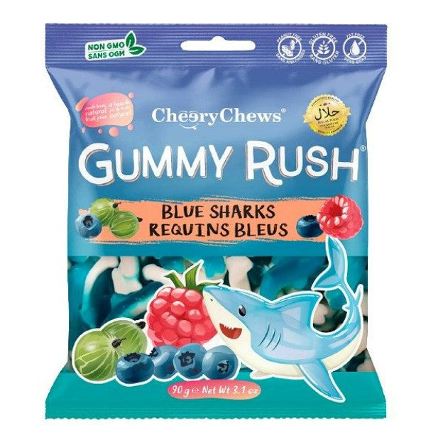 Gummy Rush Blue Shark 90g