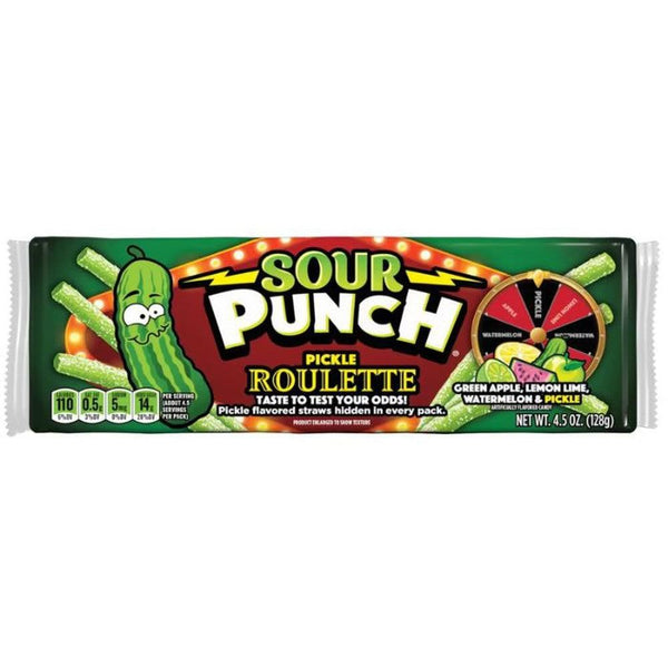 Sour Punch Roulette Pickle 128g