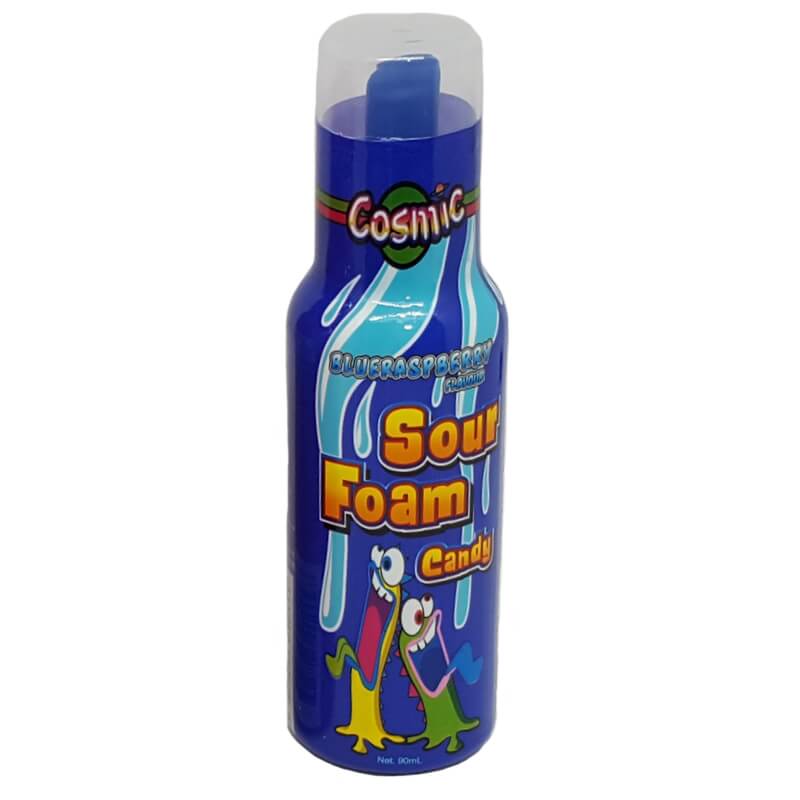 Cosmic Sour Foam Candy Blue Raspberry 90Ml 