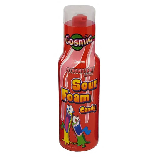 Cosmic Sour Foam Candy Strawberry 90Ml
