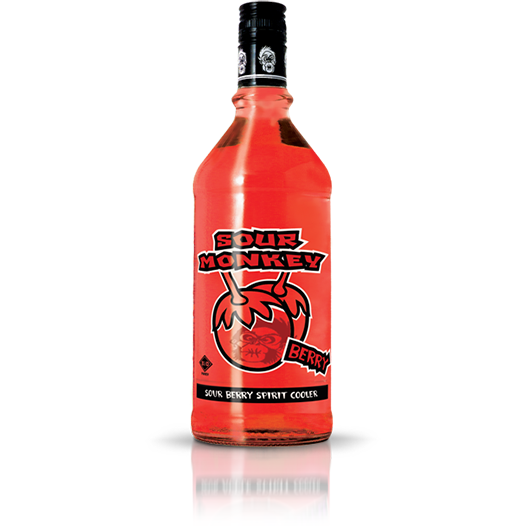 6 x Sour Monkey Berry 12% 750Ml