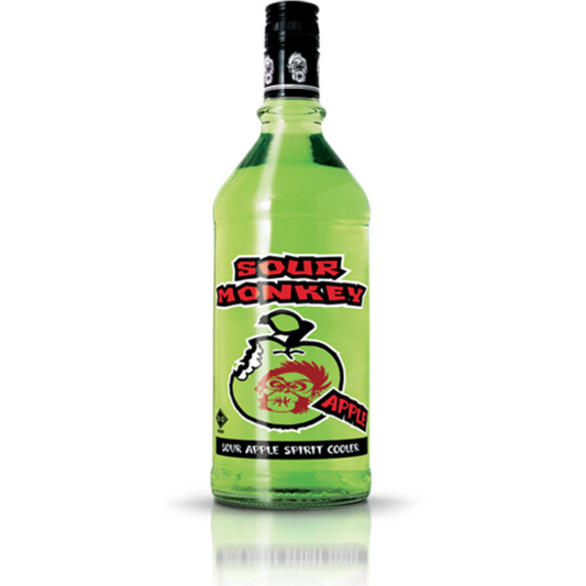 6 x Sour Monkey Apple 10% 750Ml