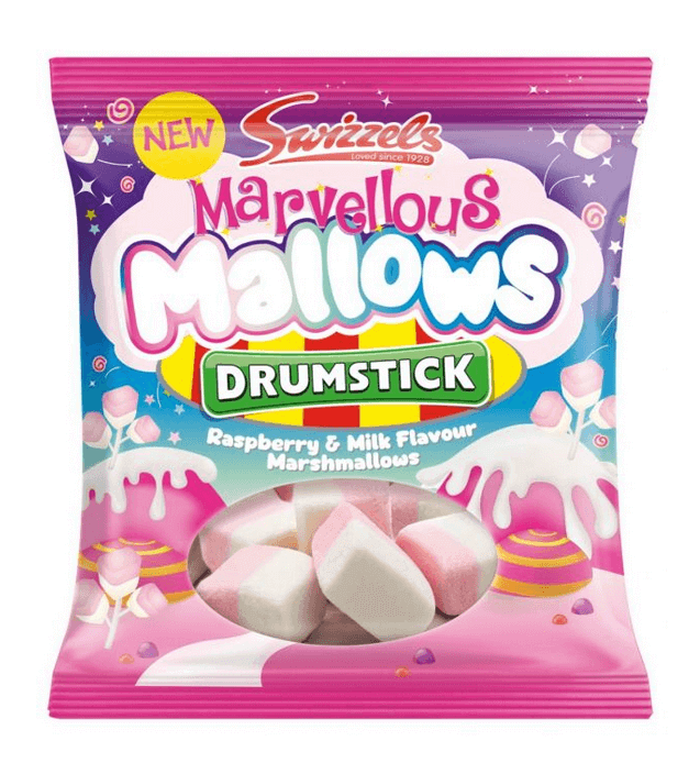 Swizzels Marshemllow Drumsticks 125g