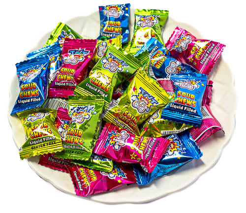 Tnt Sour Chewz Mini Bites 100g