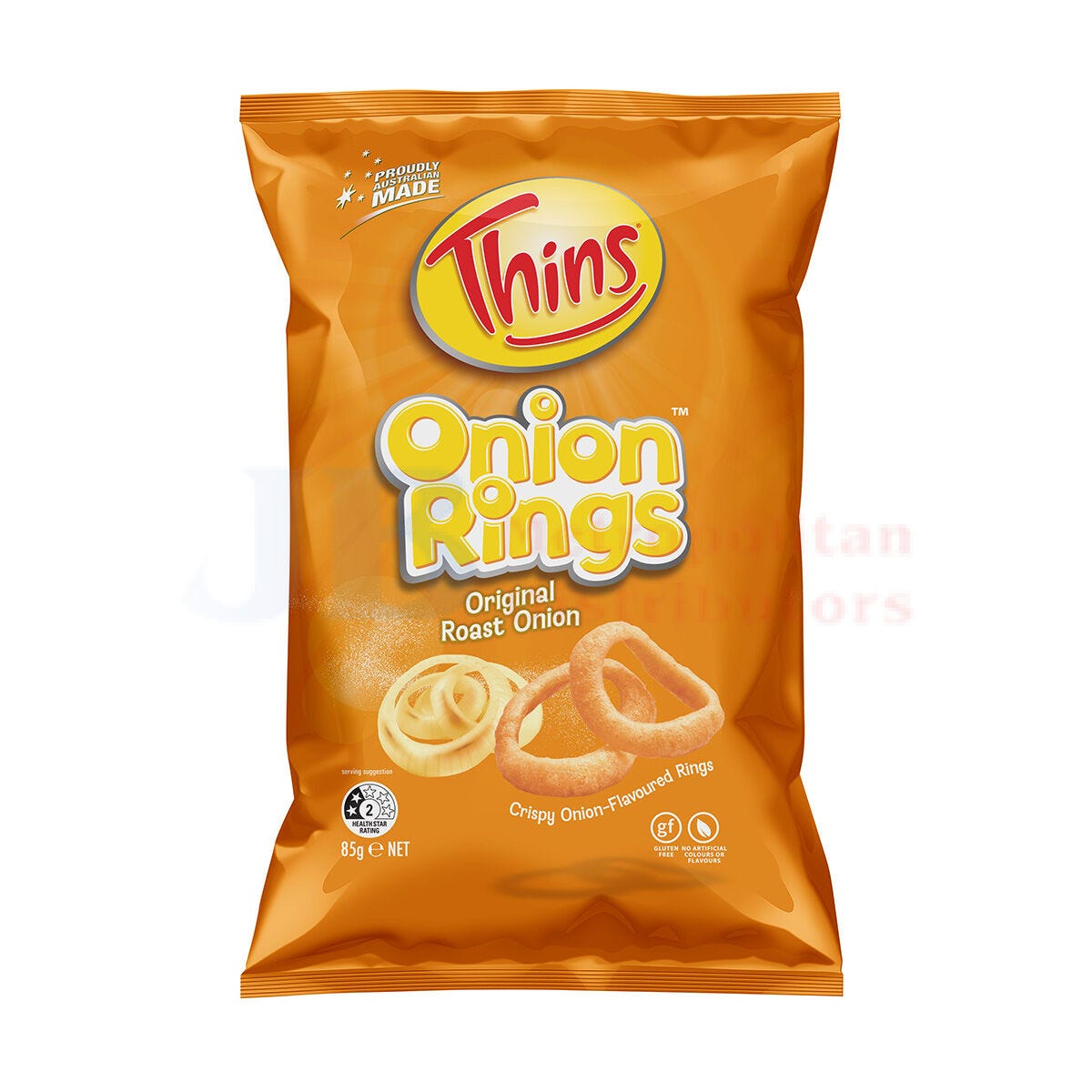 Thins Onion Ring Original Roast Onion 85g