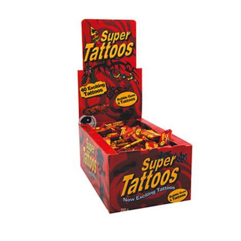 Super Tattoo Gum (200 Piece)