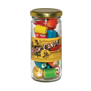 The Melbourne Rock Candy Fruit Rock Jar 170g