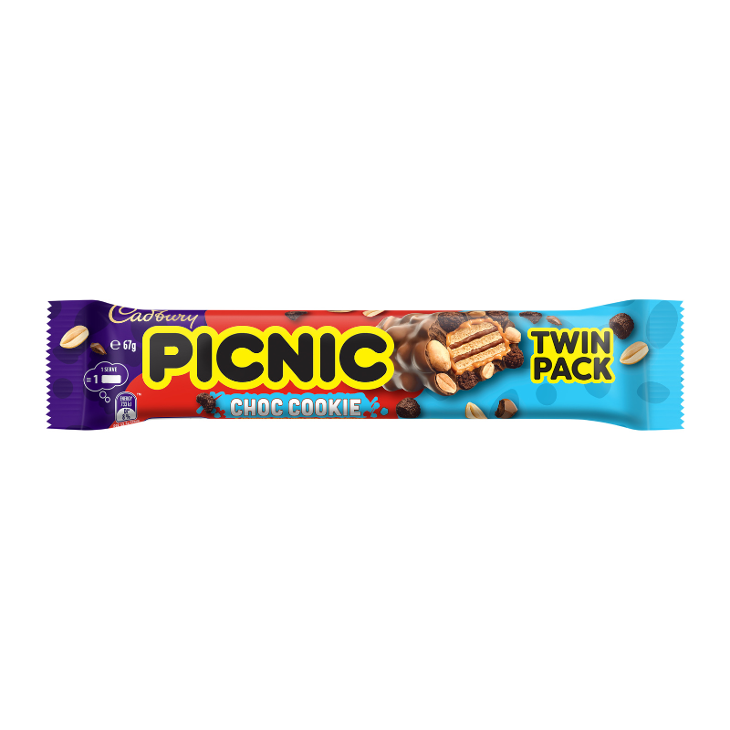 Cadbury Picnic Cookie Twin Pack 67g