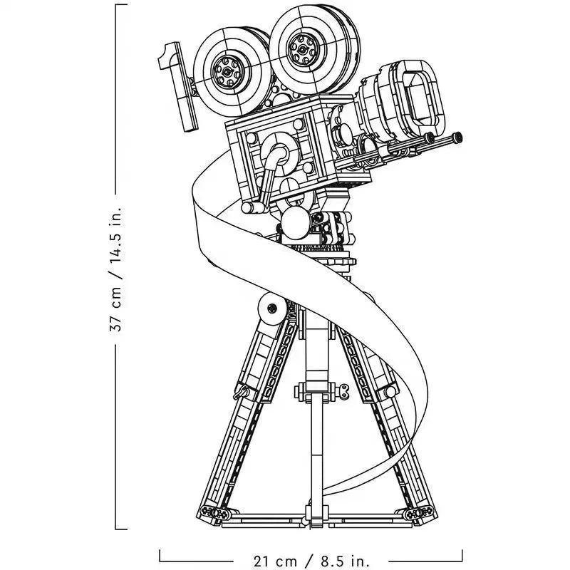 Tribute Camera Model Building Blocks