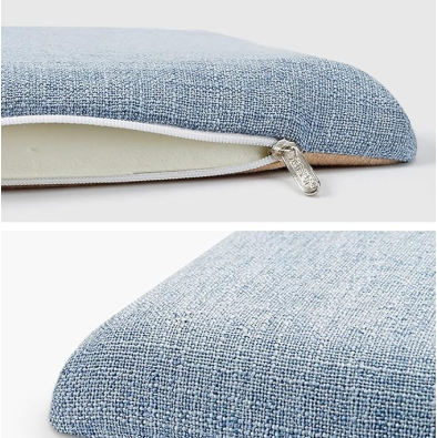 Square bar stool cushion with ties, breathable and non-slip square chair pad, 28*28*3.5 cm memory foam children's stool cushion (crab design)