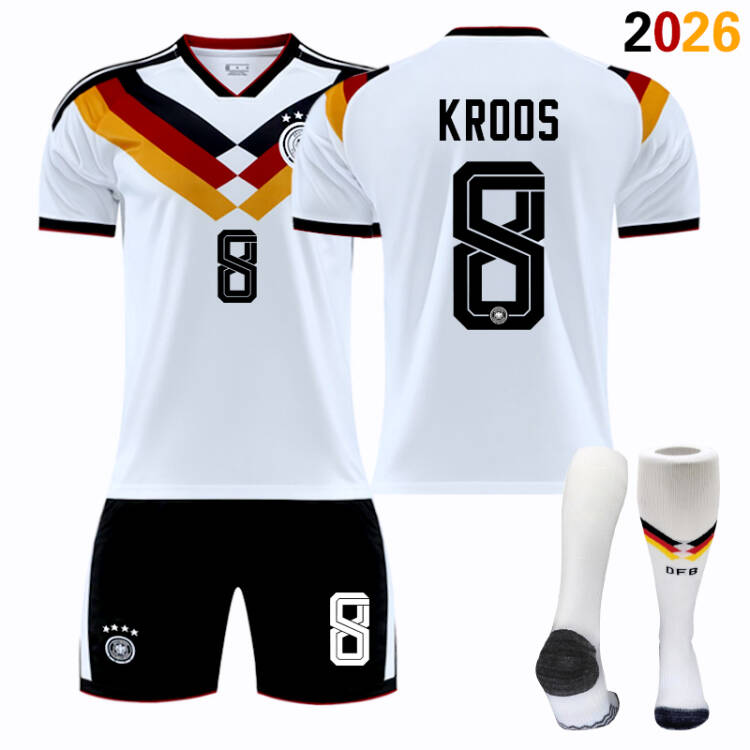 2026 FIFA World Cup Germany Home Football Jersey #Manuel Neuer #Joshua Kimmich, #Kai Havertz, #Toni Kroos, #Jamal Musiala, #Nick Woltemade, #Thomas Müller, #Florian Wirtz, #Leroy Sané Fan Version Football Jersey Children/Adult Sizes Breathable Fabric(Lero