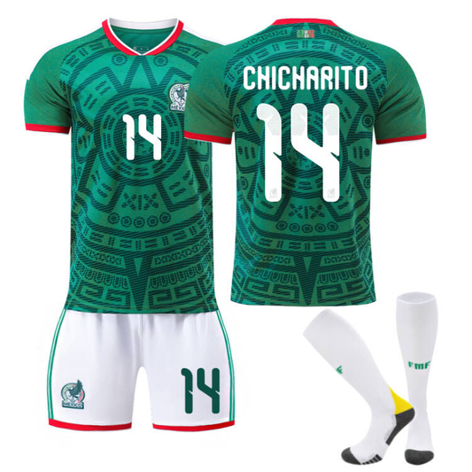 CHICHARITO #14 Mexico 2026 World Cup Home Jersey – Legend Edition(BARELLA + SizeM)