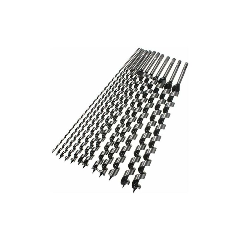 460Mm 6-28Mm Hex Shank Point Brad Point Drill Bit Auger Spiral Drill Bit Wood Drilling Tool - 14Mm