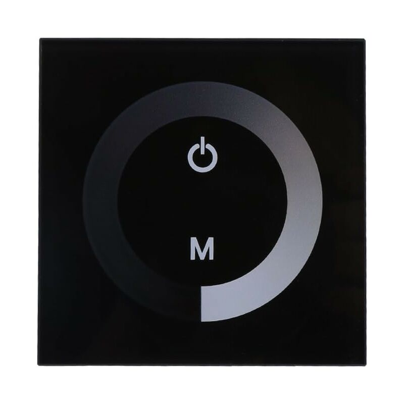 LED Dimmer Switch,Fydun Dimmable LED Touch Panel Single Color Dimmer W ...