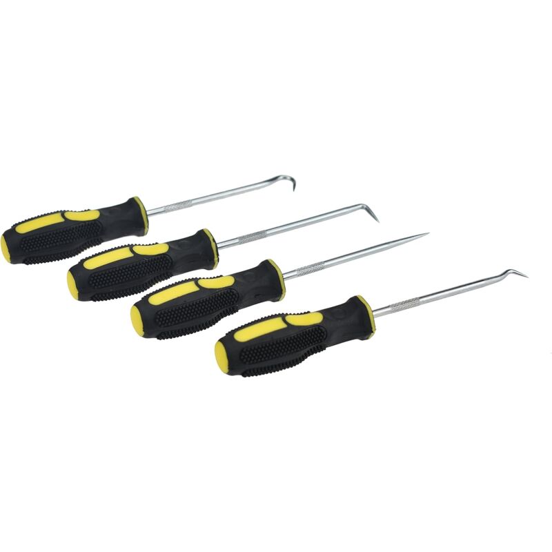 Precision Hook Pick, Oil Seal Hook, High Quality Oil Seal O-Ring Puller, 4 pcs