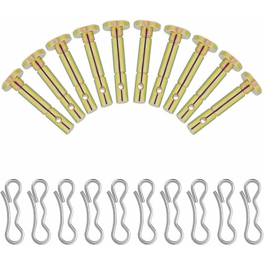 10 pcs Shear Pins, Replacement Cotter Pins, Replacement Shear Pin, For Spare Parts, Snow Blower Replacement