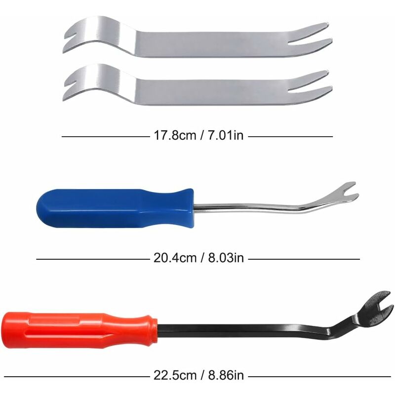 Auto Trim Removal Tool Set, 4 pcs Set, Car DAshboard Panel Radio Installer Tool-Sunny