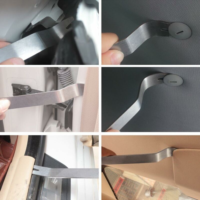 Auto Trim Removal Tool Set, 4 pcs Set, Car DAshboard Panel Radio Installer Tool-Sunny