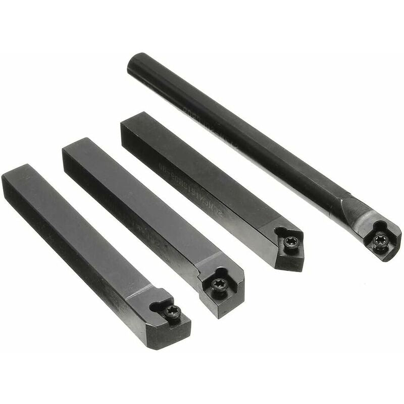 4 pcs Turning Tool Holder + Ccmt09T304 Carbide Inserts + T15 Wrench