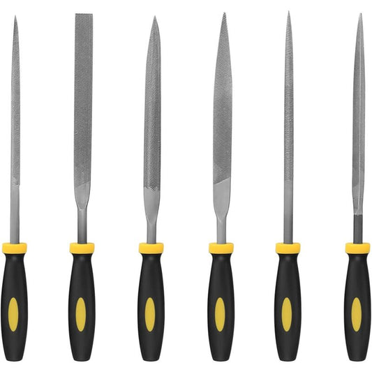 6 Pieces File Set, Files And Rasps, Needle Files, Diamond Rasp Files For Wood/Metal/Workshop/Plastics Repair