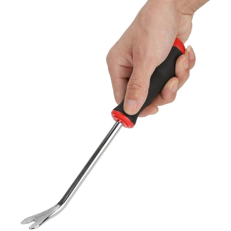 Steel Crowbar, Rivet Demolition Tool For Car Door Repair Buckle Trim Screwdriver Removal