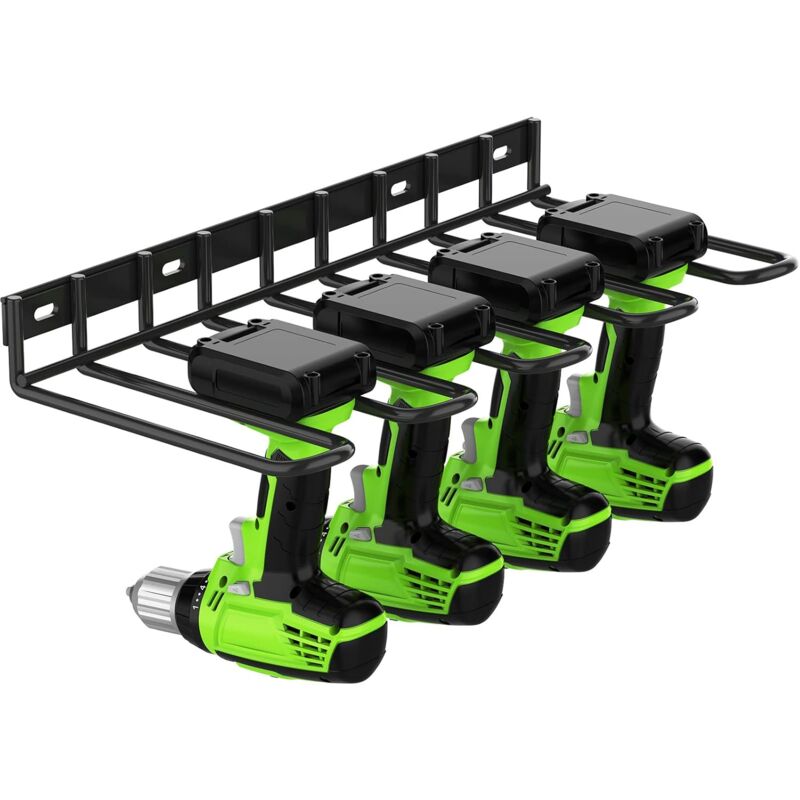 Organisateur D'Outils Électriques, Mural Pour Perceuse,Support Épais Pour Perceuse, RObuste Pour Perceuse Pour Garage