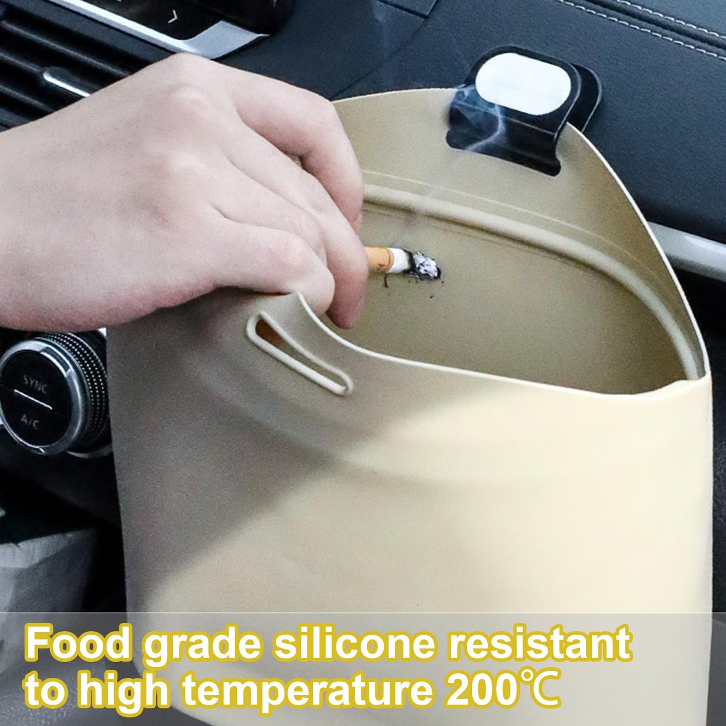 Umbrella holder - Car organizer - Scooter accessories - Car trash can - Mobility scooter bag - Umbrella cover - Storage bag - Bicycle accessories - Waterproof bag - Car accessories - Storage - Universal - White - 1 piece
