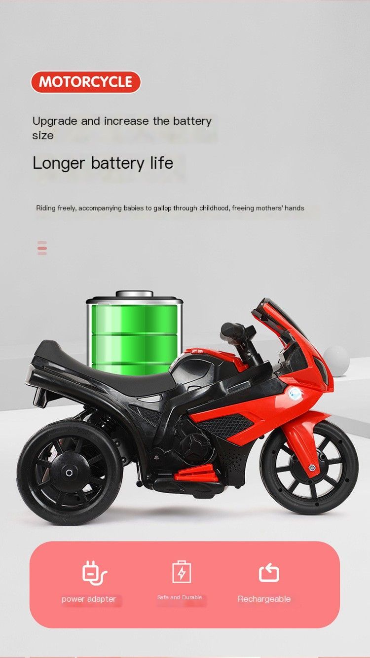 ElectricMotorcycleRemoteControlBlue