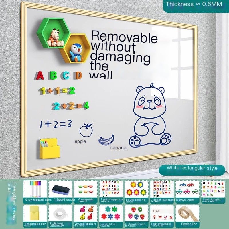 WhiteSquareFrame-ExtraThickPremiumQuality-60*90cm