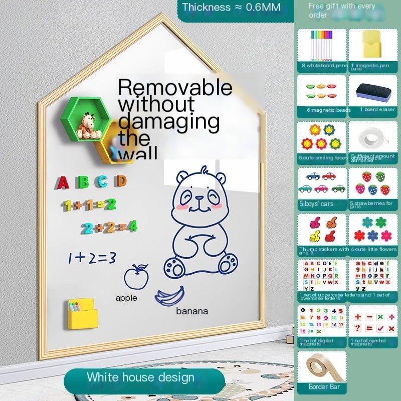 WhiteSquareFrame-ExtraThickPremiumQuality-60*90cm