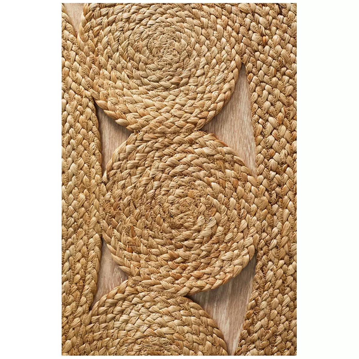 Atrium pilu natural rug 200 x 200cm