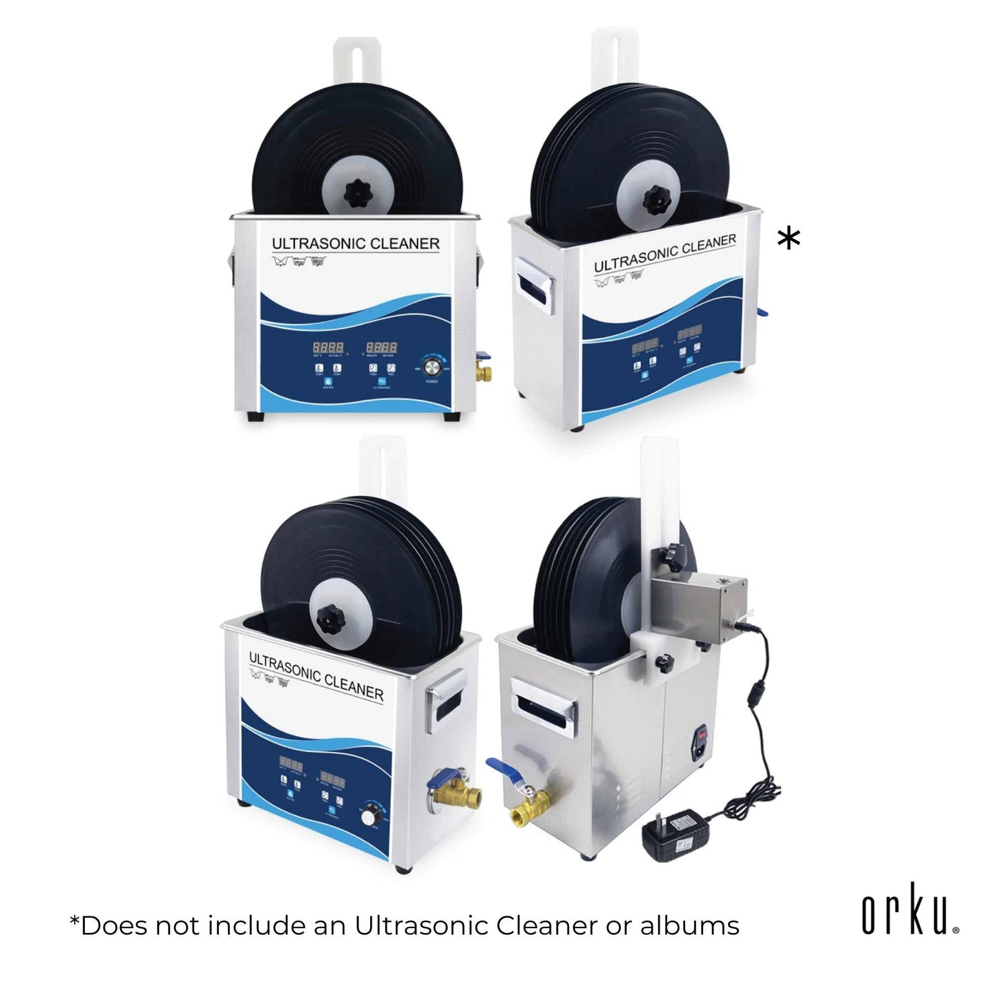 Vinyl Record Cleaning Stand Drying Rack For Ultrasonic Cleaner LP Disc Bracket