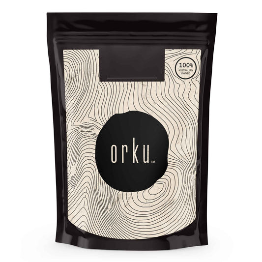 Orku 1Kg Xanthan Gum Thickener Pure Fine Powder 200 Mesh FCC E415 Food Additive