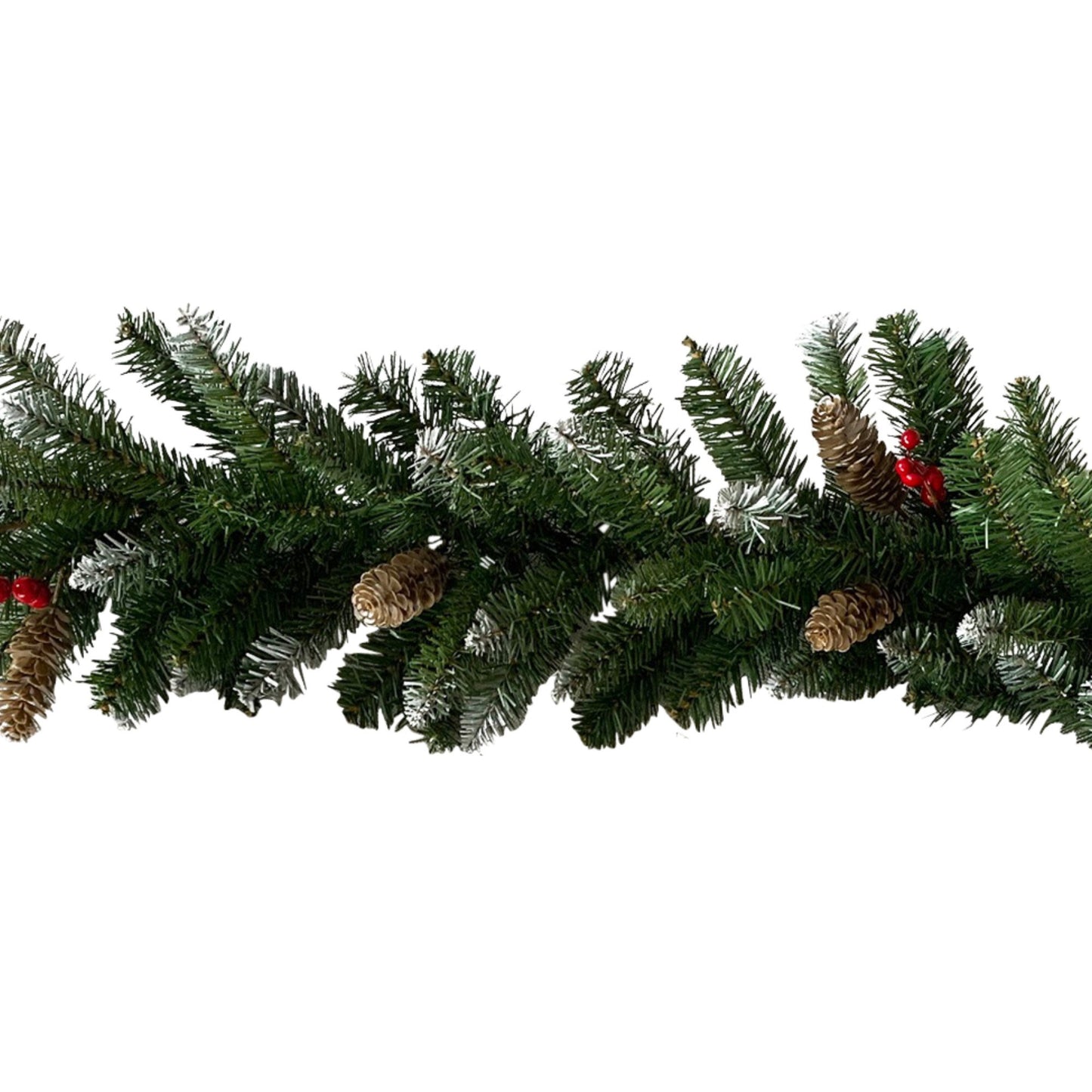 Christabelle 274cm Christmas Garland with Pine Cones & Berries