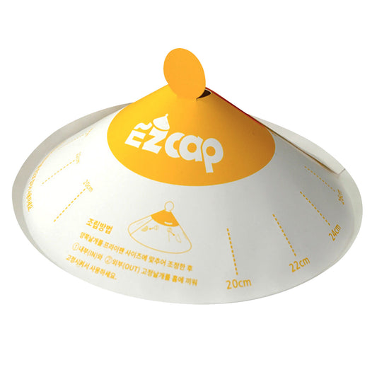 100X Paper Lid for Frypan Disposable Cooking Pan Cap Oli Splash Protection