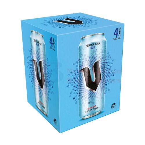 V Energy Blue Sugarfree 500ml
