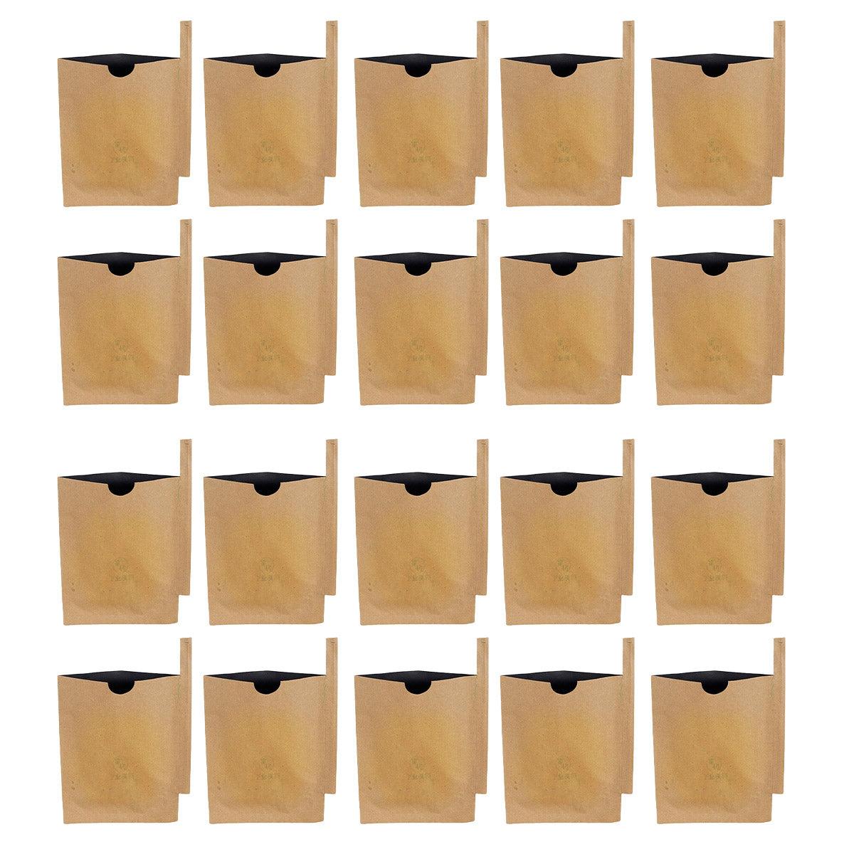 Paper Fruit Bags 100pcs Protective Bagging for Orchard Garden Harvest Storage