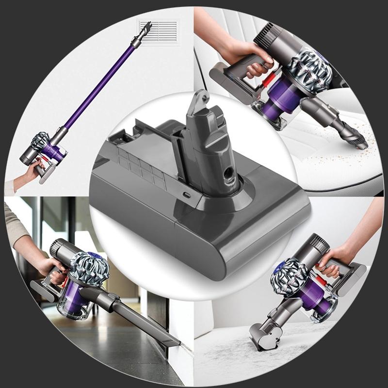 Replacement Battery for Dyson V8 Cordless Vacuum - 21.6v - 2200Mah