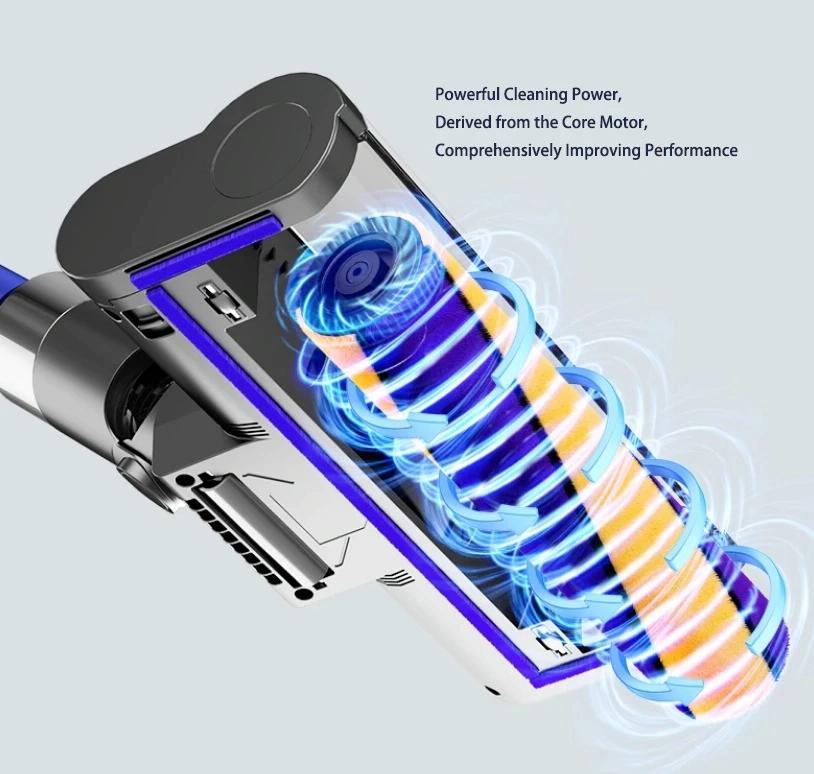 Green Light Dust Display Vacuum Brush Head - For Dyson Gen5